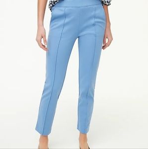 BLACK J. Crew soft stretchy pintuck trousers
